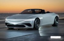 Genesis X Electric Convertible concept showcased at Los Angeles Auto Show