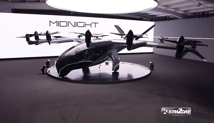 Midnight Production eVTOL Aircraft