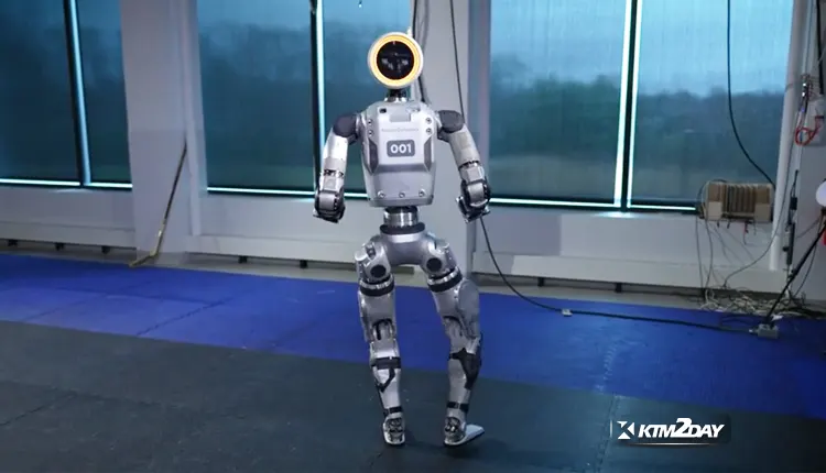 Boston Dynamics Atlas electric humanoid robot