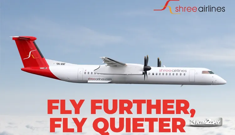 Shree Airlines Dash 8-Q400 Aircraft
